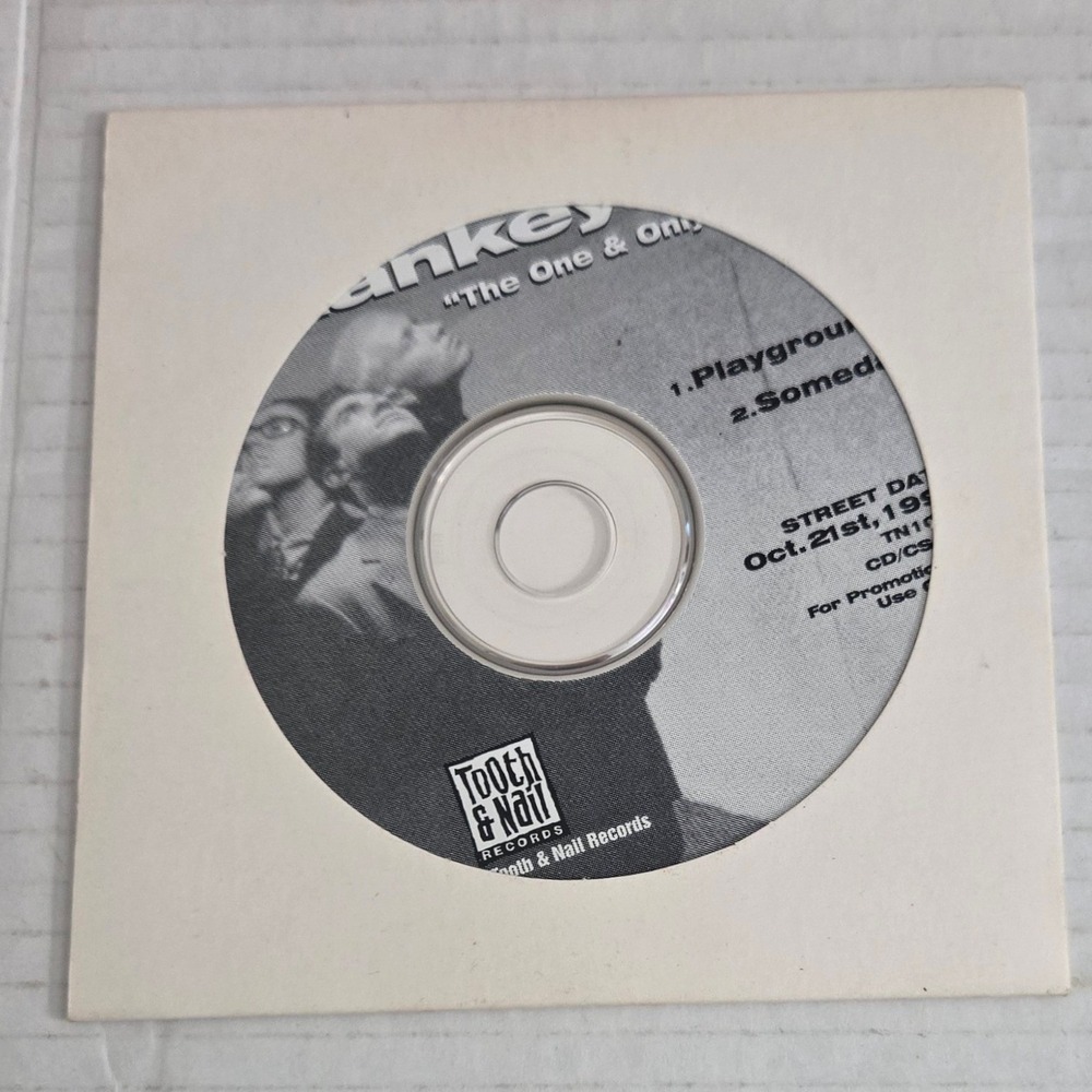Vintage 1997 Plankeye The One And Only Promo CD Single Tooth Nail Records